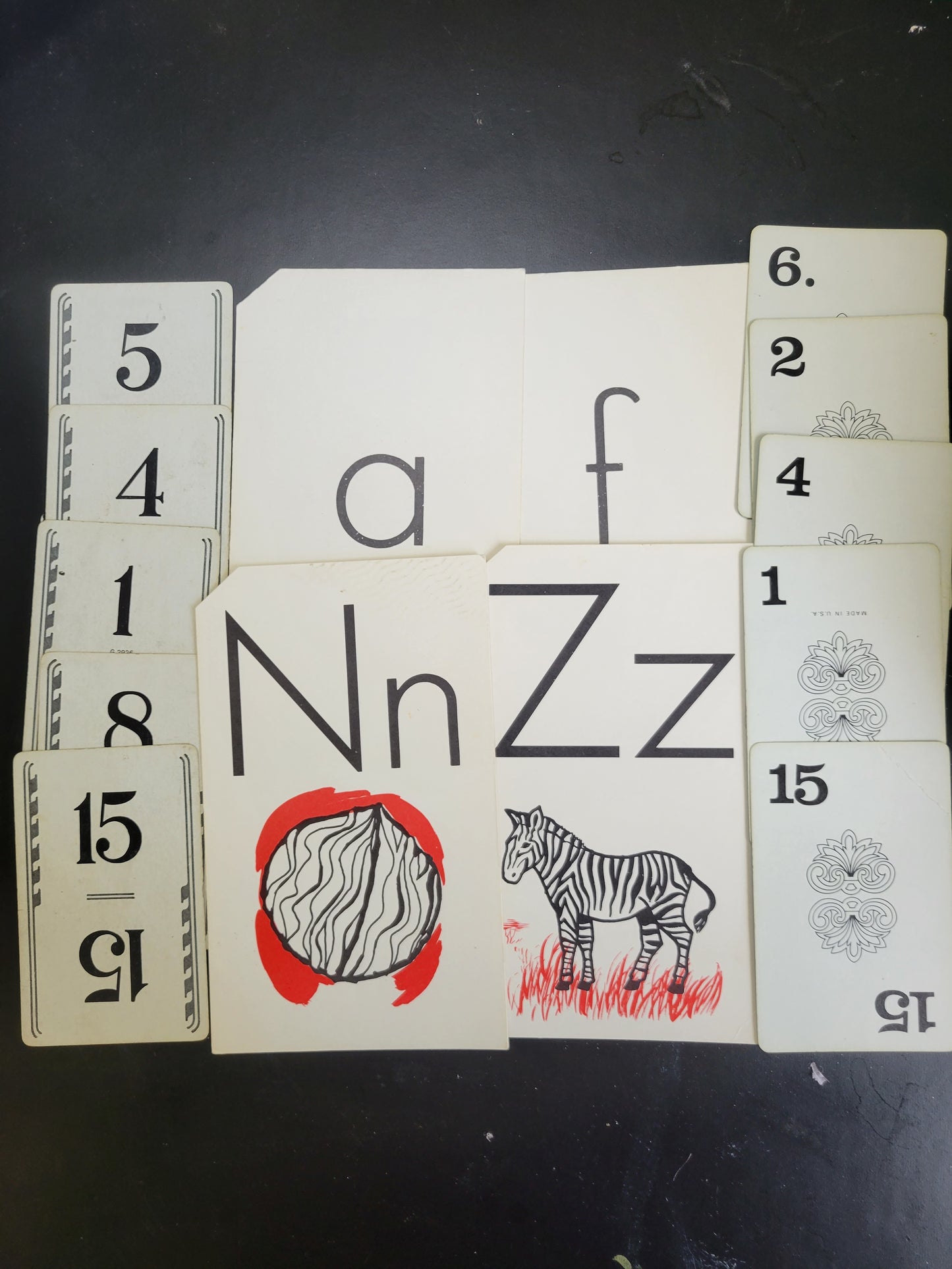 Flash/Flinch Cards