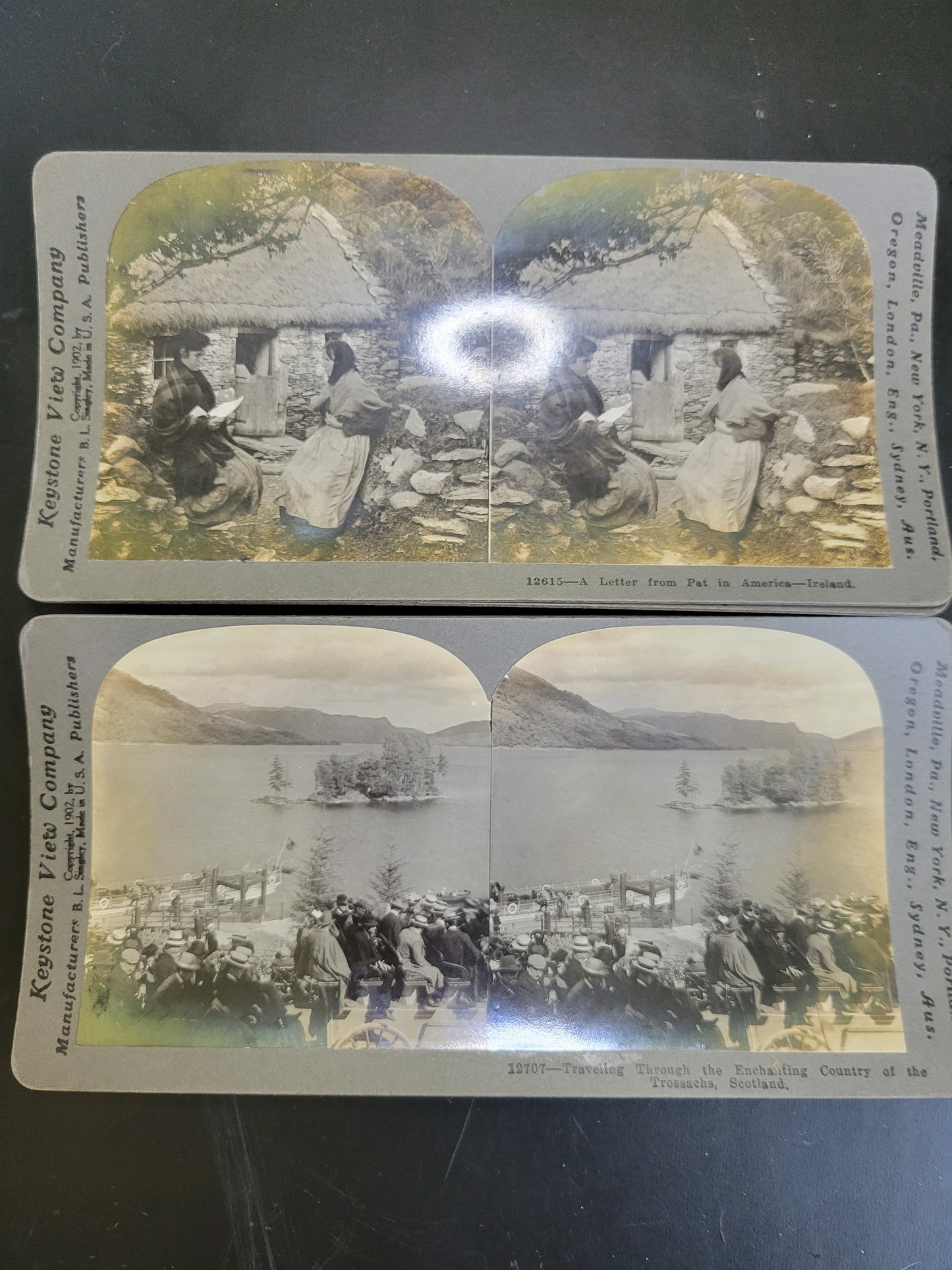 Scenic Stereoview Cards
