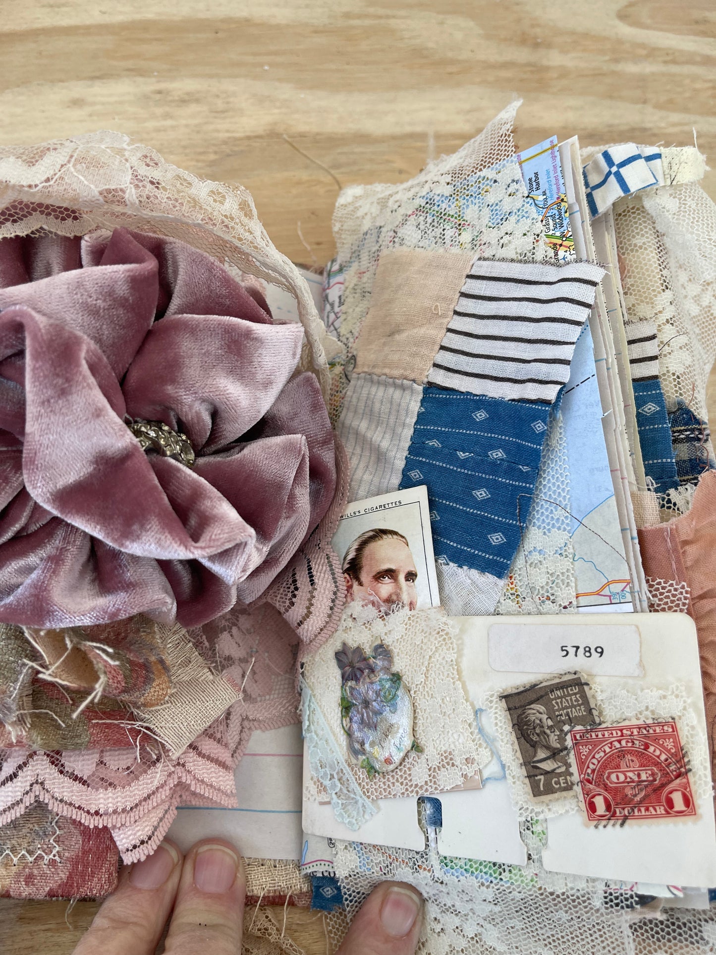 Beautiful complete junk journal