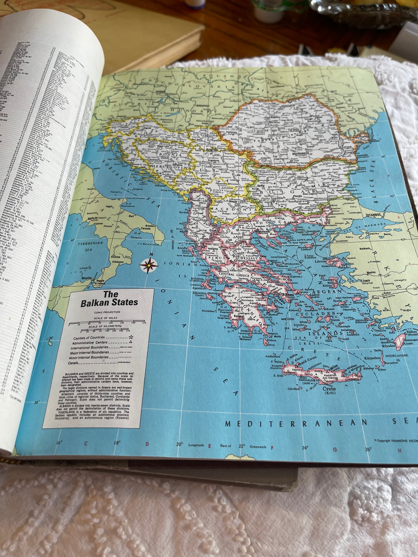 Vintage Hard Cover Atlas Selection