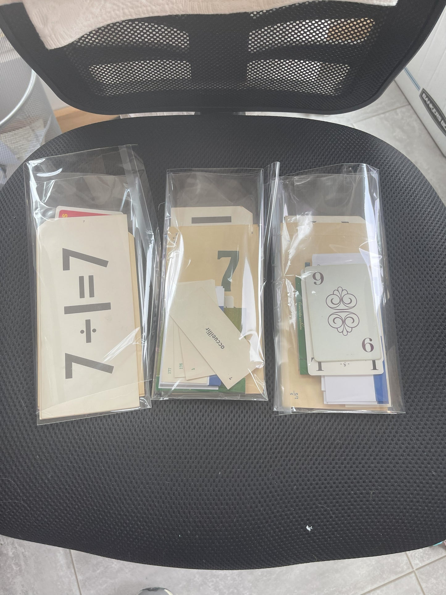 Assorted Vintage Flash Card Bundle