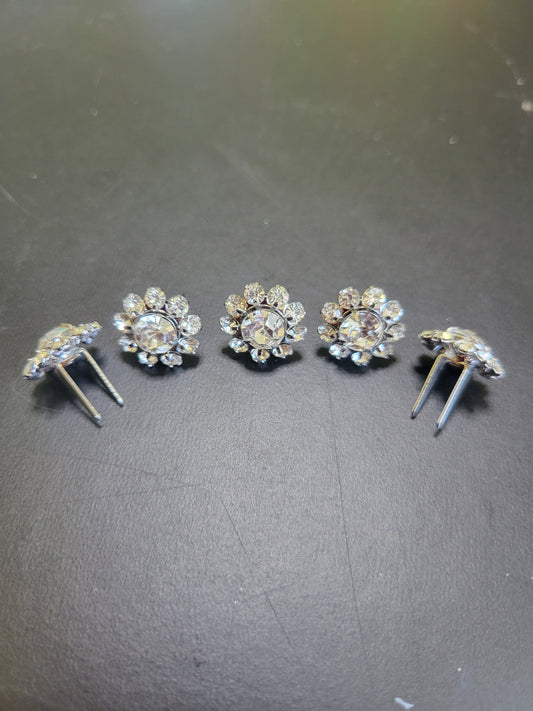 Little Rhinestone Brads