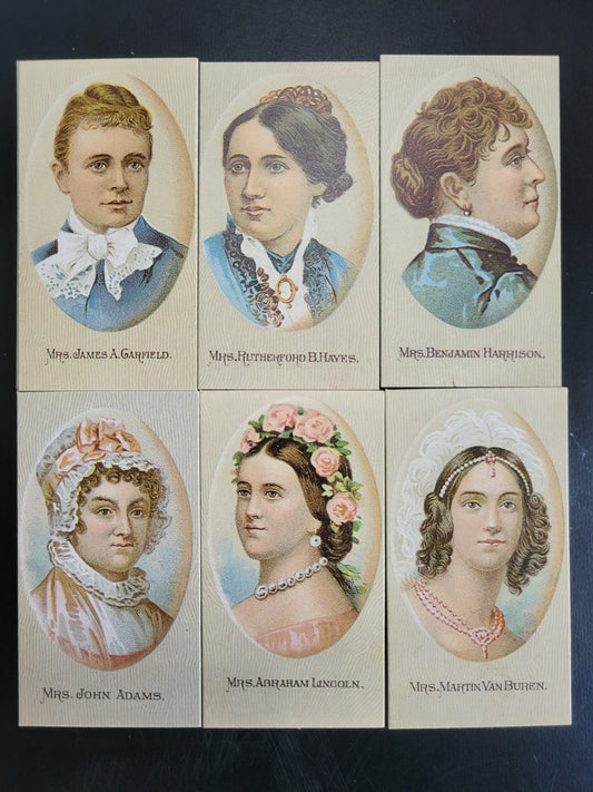 First Lady Reproduction Tobacco Cards