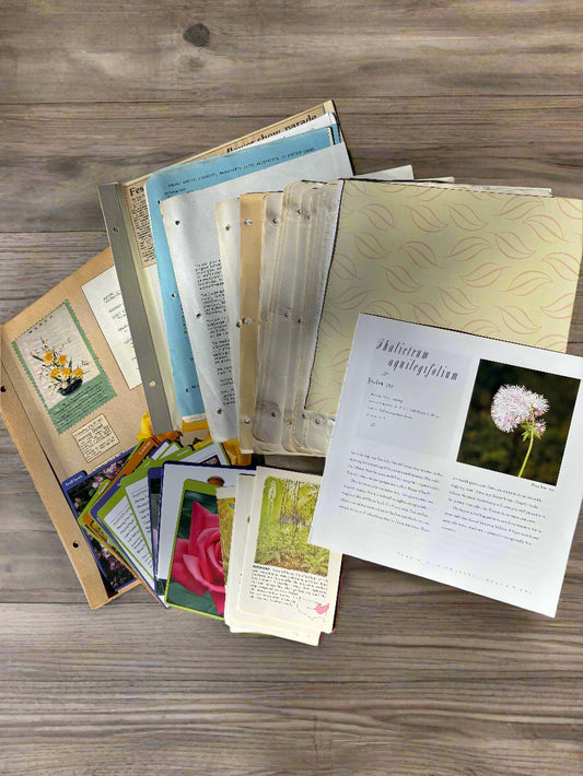 Garden Theme Junk Journal Kit