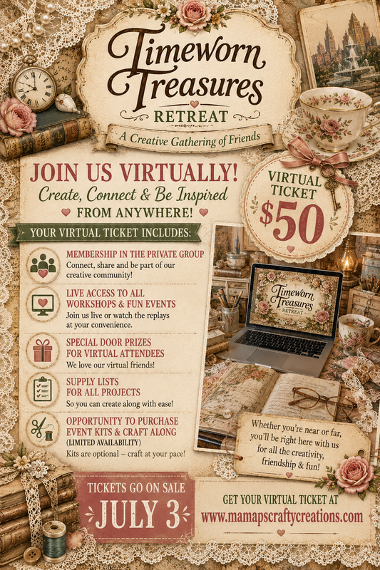 Timeworn Treasures VIRTUAL TICKET