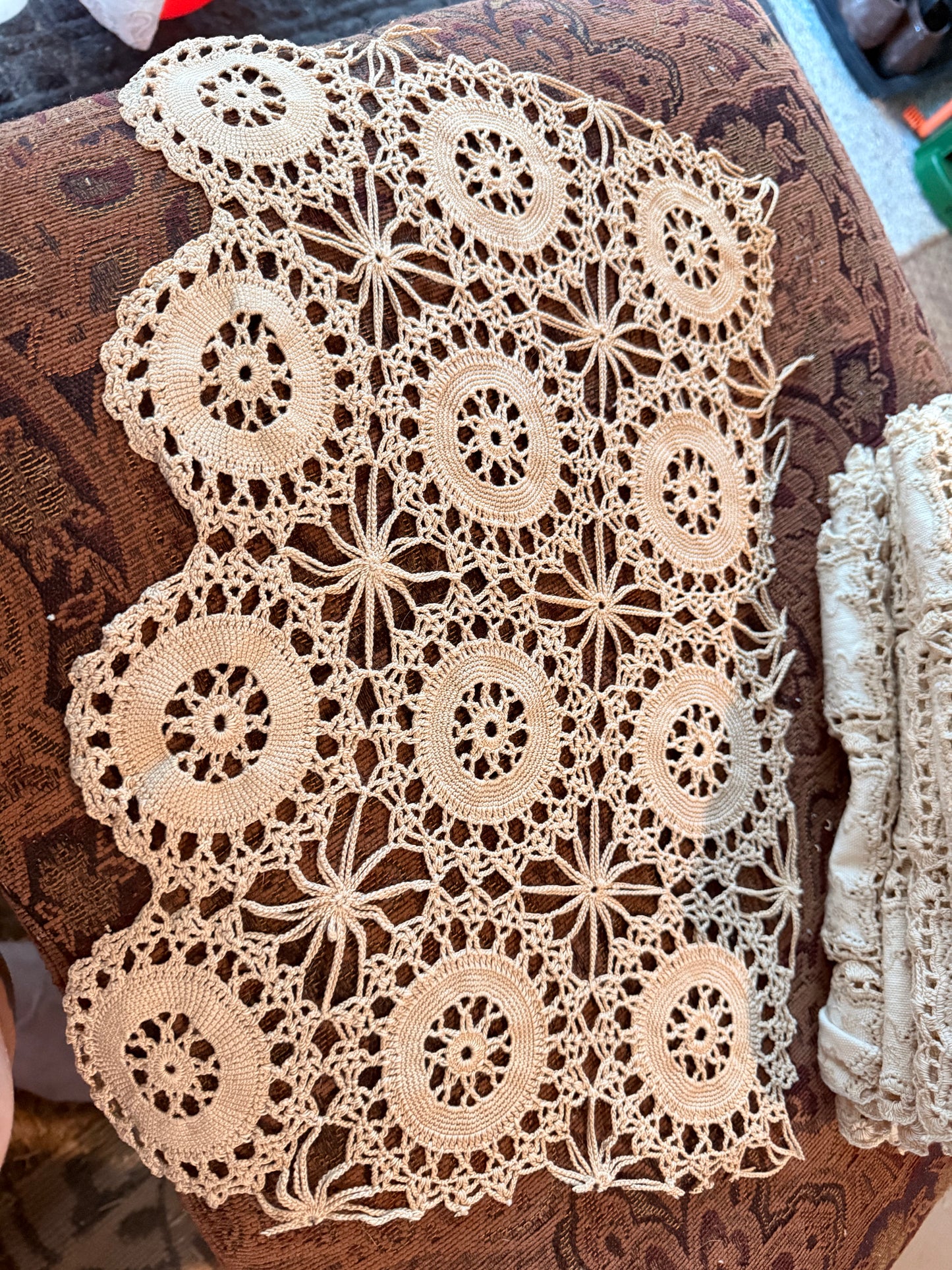 Mini doily panel