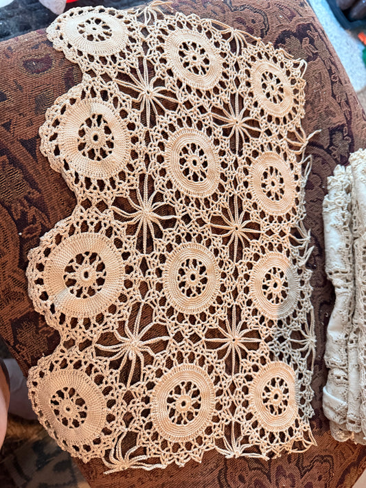 Mini doily panel