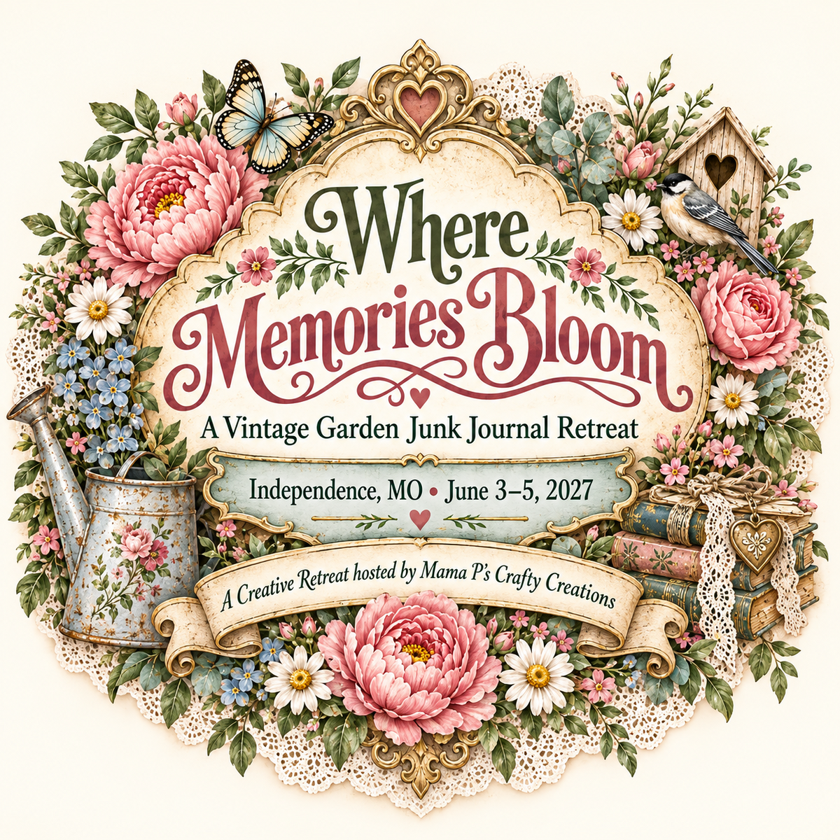 Where Memories Bloom Retreat Ticket